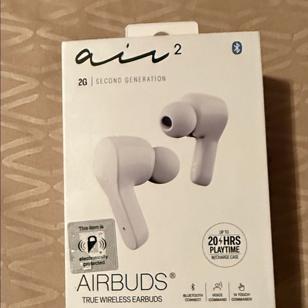 Air2 True Wireless Earbuds in White -